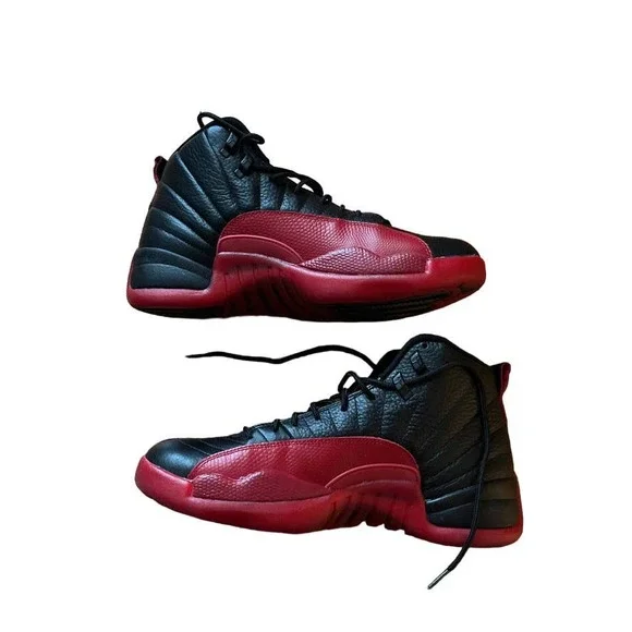 Flu Game Customize Jordan 12 Nike Shoes Jordan Retro Flu Game